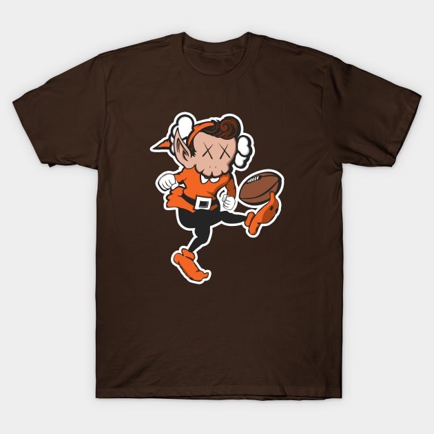 Brownie the Elf x Kaws Kicking T-Shirt by mbloomstine